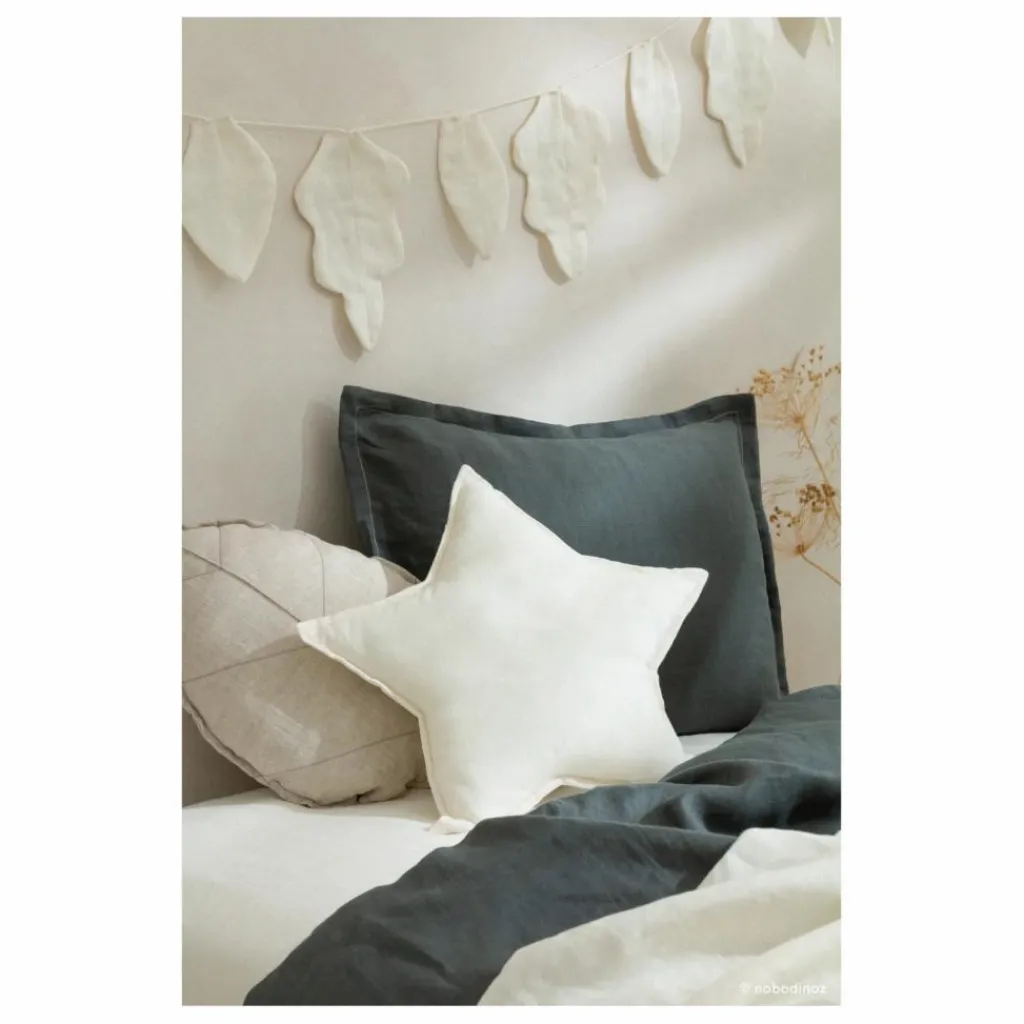 Coussin étoile - Lin Français | Enfant Coussins|Coussins Enfant