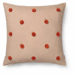 Coussin tufté à pois | Enfant Coussins|Coussins Enfant