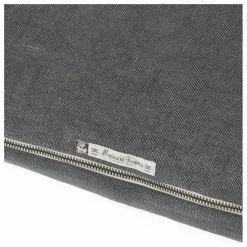 Hot Coussin Vice versa black line en lin lavé stone washed | Coussins