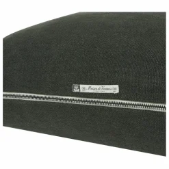 Discount Coussin Vice versa black line en lin lavé stone washed | Coussins