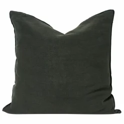 Discount Coussin Vice versa black line en lin lavé stone washed | Coussins