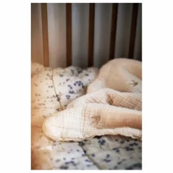 Discount Couverture brodée hirondelles en gaze de coton Couvertures Et Plaids|Cadeau De Naissance