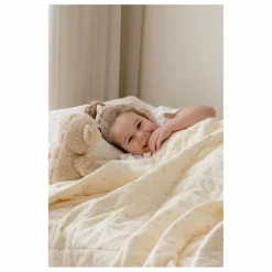 Couverture matelassée Ribbon en coton bio | Couvertures Et Plaids|Linge De Lit Bébé