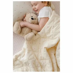 Couverture matelassée Ribbon en coton bio | Couvertures Et Plaids|Linge De Lit Bébé