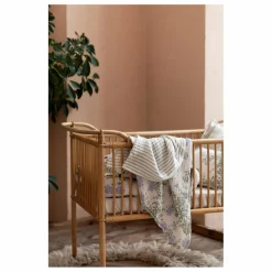 Couverture matelassée Stripe Anjou en coton bio | Enfant Couvertures Et Plaids|Linge De Lit Bébé