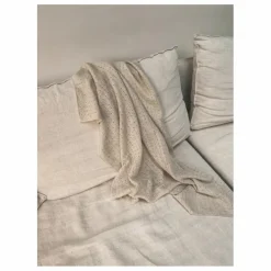 Couverture Pointelle Cachemire Bio | Couvertures Et Plaids|Cadeau De Naissance