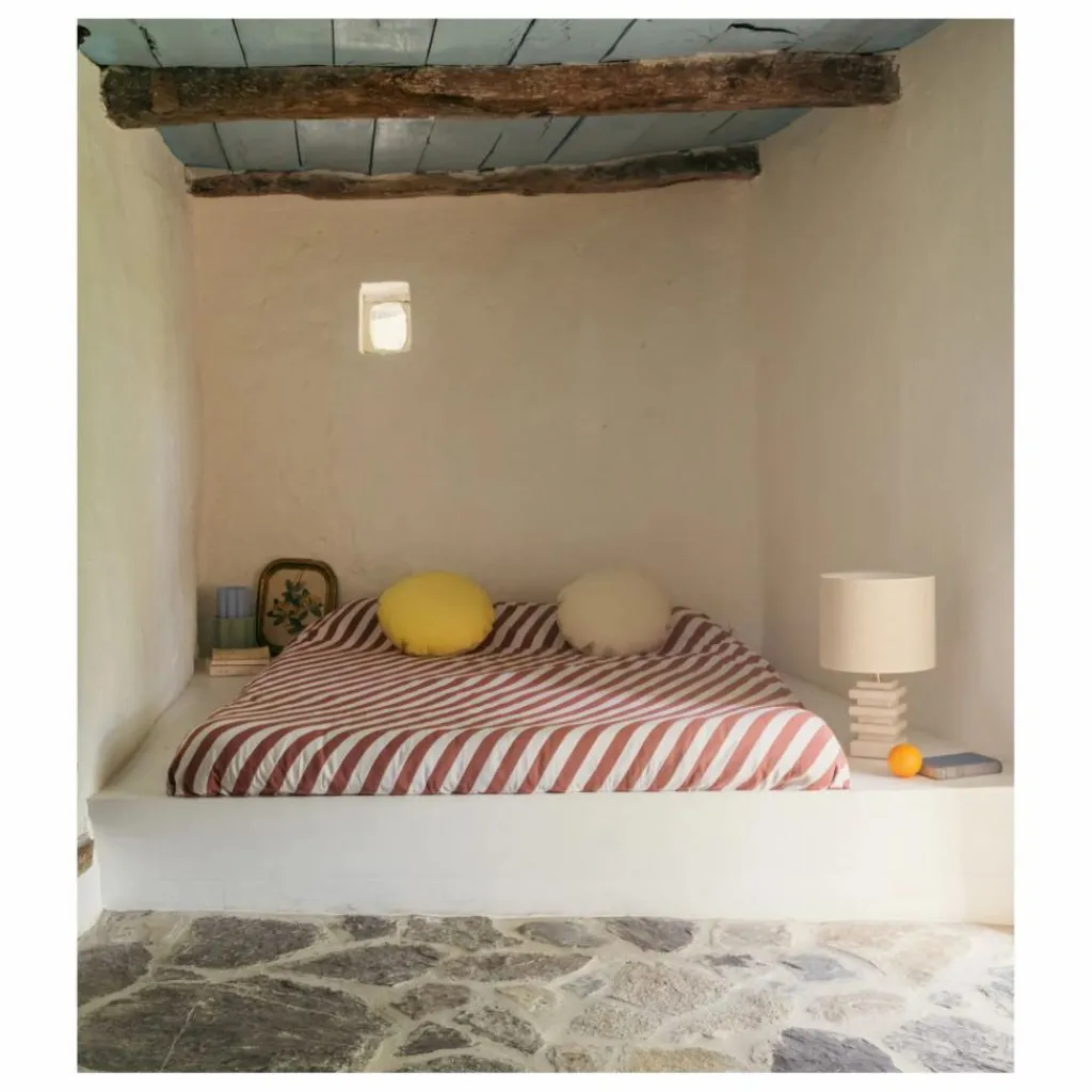 Best Couvre lit Monastico en coton à rayures | Linge De Lit