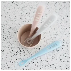 New Cuillère 1er âge soft en silicone | Premiers Repas|Puériculture
