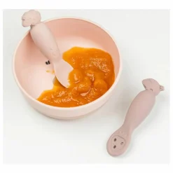 Hot Cuillères d'apprentissage Tiny Farm - Set de 2 | Premiers Repas|Puériculture