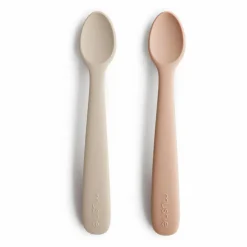 Sale Cuillères en silicone - Set de 2 | Premiers Repas|Puériculture