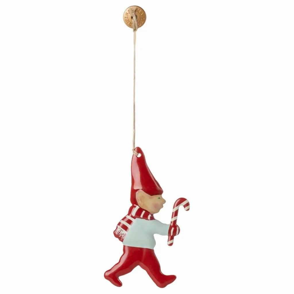 Clearance Décoration de Noël Lutin Pixy et son sucre d'orge Enfant Décoration De Fête