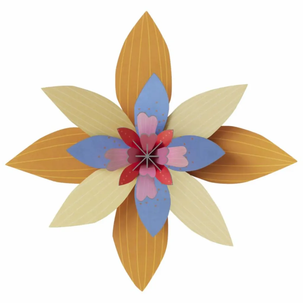 New Décoration murale Fleur Apricot sorbet Enfant Décoration Murale|Déco Murale Enfant