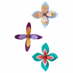 Best Décoration murale Fleur Lavender - Set de 3 Enfant Décoration Murale|Déco Murale Enfant