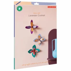 Best Décoration murale Fleur Lavender - Set de 3 Enfant Décoration Murale|Déco Murale Enfant