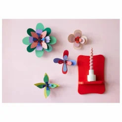 Online Décoration murale Fleur Lime - Set de 3 Enfant Décoration Murale|Déco Murale Enfant