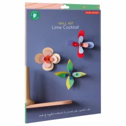 Online Décoration murale Fleur Lime - Set de 3 Enfant Décoration Murale|Déco Murale Enfant