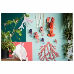 Discount Décoration murale Hippocampes - Set de 5 Enfant Décoration Murale|Déco Murale Enfant