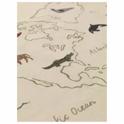 Décoration murale World en coton Enfant Décoration Murale|Déco Murale Enfant