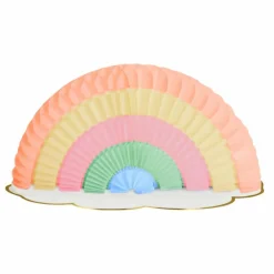 Sale Décorations Arc-En-Ciel Nid d'Abeilles - Set de 3 Enfant Décoration De Fête