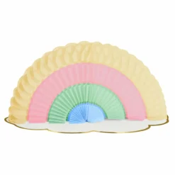 Sale Décorations Arc-En-Ciel Nid d'Abeilles - Set de 3 Enfant Décoration De Fête