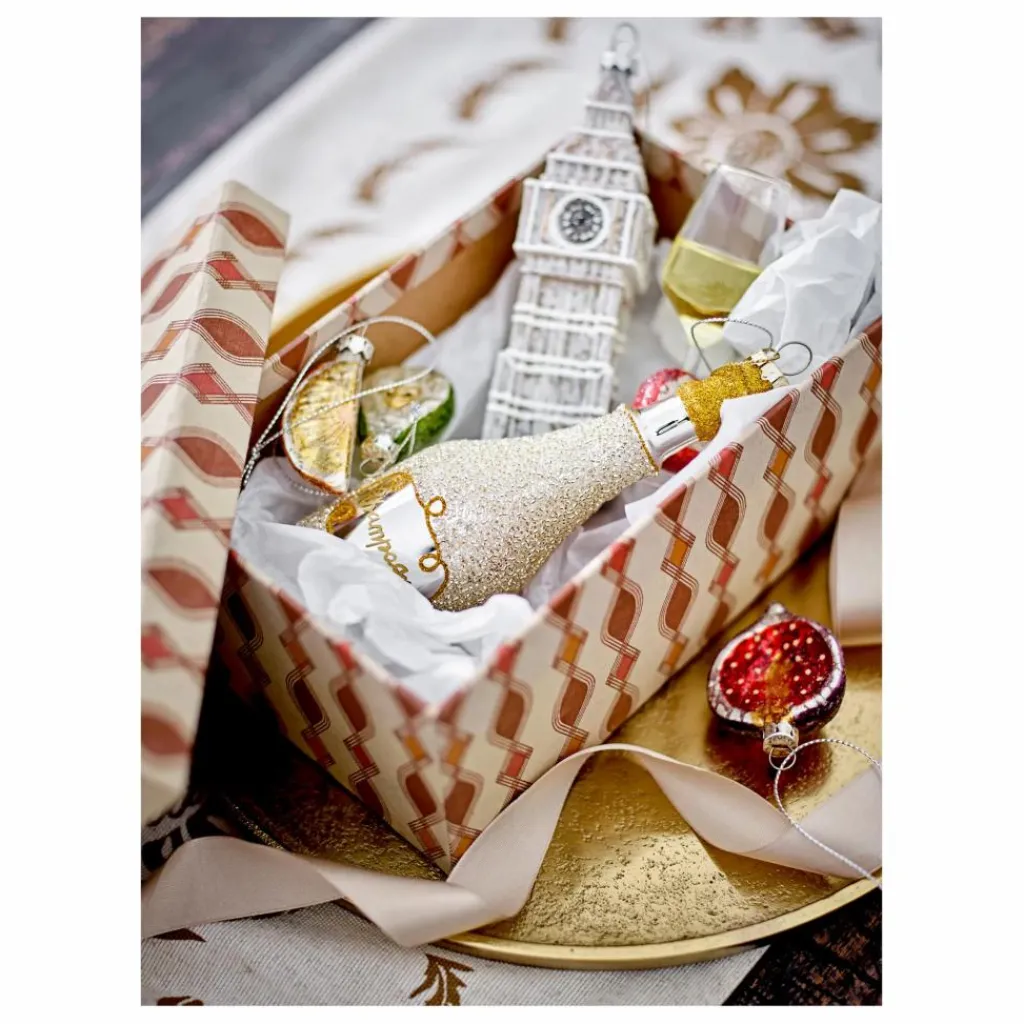 Hot Décorations de Noël Finka en verre - Lot de 5 | Enfant Décoration De Fête