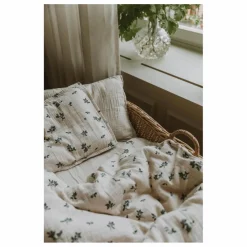 Online Drap-housse Blueberry en mousseline de coton | Linge De Lit Bébé|Linge De Lit Bébé