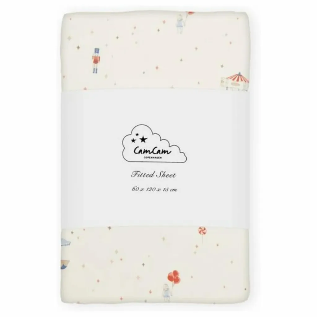 Outlet Drap-housse Carrousel Linge De Lit Bébé|Linge De Lit Bébé