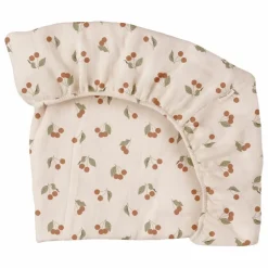 Drap-housse Cherry | Linge De Lit Bébé|Linge De Lit Bébé