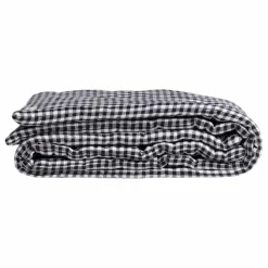 Clearance Edredon en lin imprimé | Linge De Lit