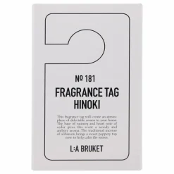 Outlet Etiquette parfumée Hinoki 181 Homme Bougies, Senteurs|Bougies, Senteurs