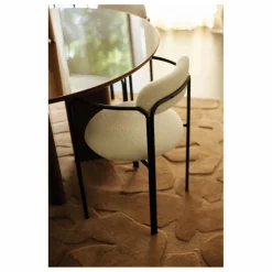 Discount Fauteuil colombe, assise en bouclette | Canapés, Fauteuils