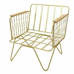 Best Fauteuil Croisette doré mat epoxy, velours | Canapés, Fauteuils