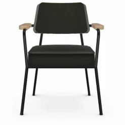 Sale Fauteuil Direction, piétement noir foncé- Jean Prouvé | Chaises, Tabourets, Bancs