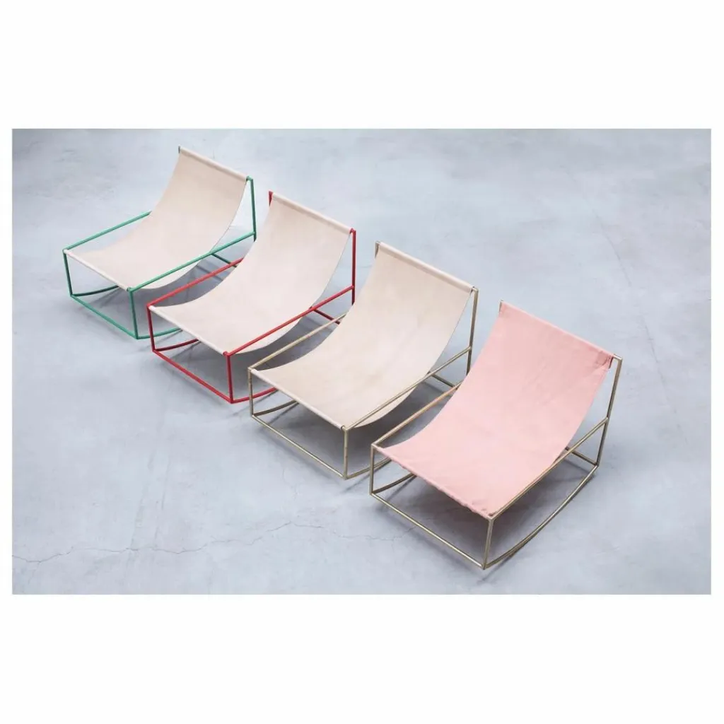 New Fauteuil en lin Rocking Chair Canapés, Fauteuils