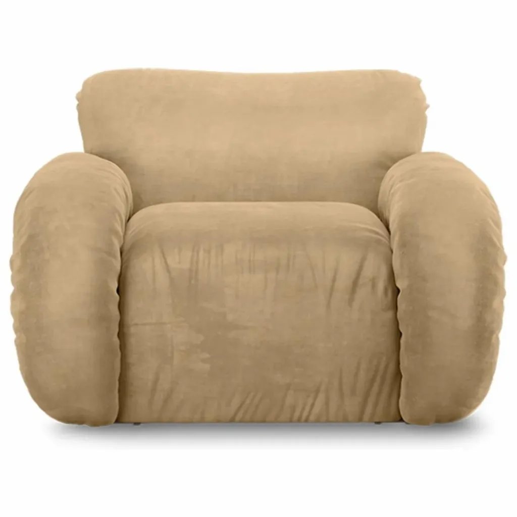 Hot Fauteuil lounge en velours Arc | Canapés, Fauteuils