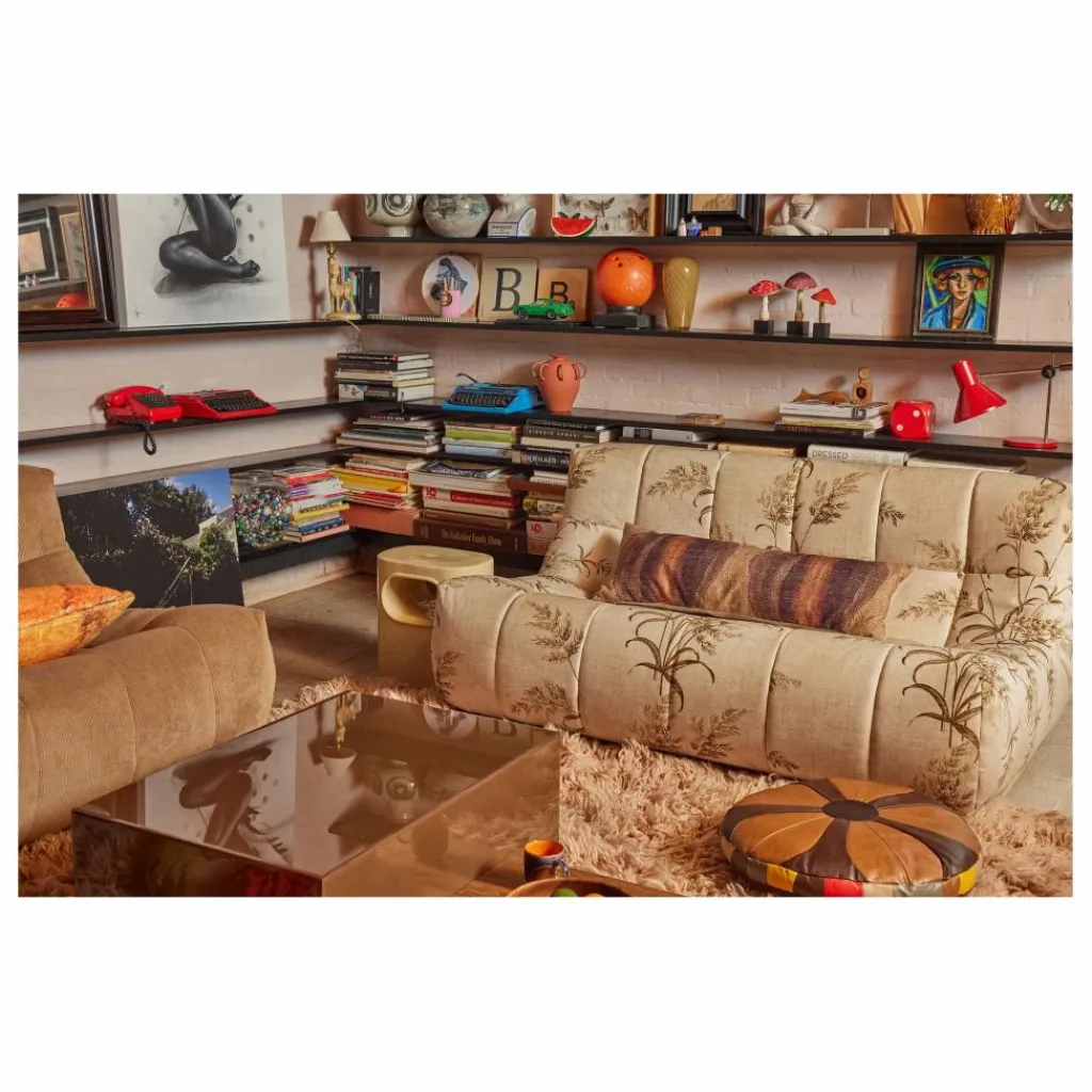 Hot Fauteuil lounge en velours côtelé Lazy | Canapés, Fauteuils