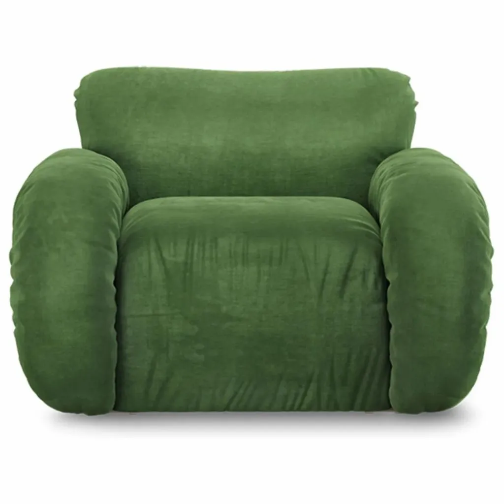 Online Fauteuil lounge en velours Arc | Canapés, Fauteuils