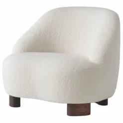 Online Fauteuil lounge Margas LC1 piètement en noyer | Canapés, Fauteuils