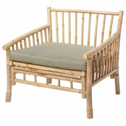 Outlet Fauteuil outdoor Sole en bambou Mobilier De Jardin