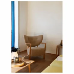 Online Fauteuil Wulff ATD2, piétement en chêne | Canapés, Fauteuils