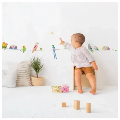 New Frise With the Birds Enfant Déco Murale Enfant