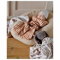 Hot Gigoteuse d'emmaillotage en coton bio Vichy | Gigoteuses, Tours De Lit|Gigoteuses, Emmaillotage