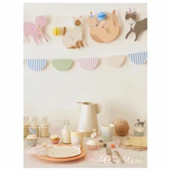 Gobelets Chat pastel - Set de 8 Enfant Décoration De Fête