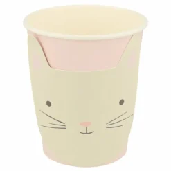Gobelets Chat pastel - Set de 8 Enfant Décoration De Fête