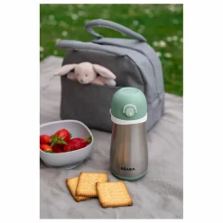 New Gourde en inox - 350 ml | Tasses Et Gobelets D'Apprentissage|Premiers Repas