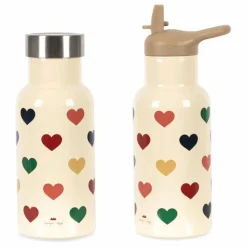 Sale Gourde en inox Cœurs Enfant Vaisselle Enfant