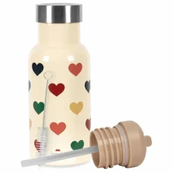 Sale Gourde en inox Cœurs Enfant Vaisselle Enfant