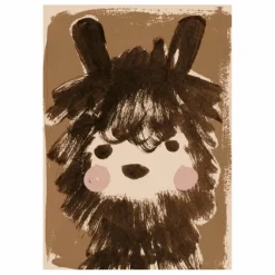 Online Grande affiche Alpaca Enfant Décoration Murale|Déco Murale Enfant