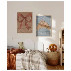 Outlet Grande affiche Bow | Enfant Décoration Murale|Déco Murale Enfant