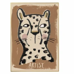 Best Grande affiche Léopard Enfant Décoration Murale|Déco Murale Enfant